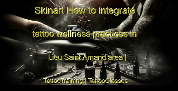 Skinart How to integrate tattoo wellness practices in Lieu Saint Amand area | TattooTraining | TattooClasses | SkinartTraining-France